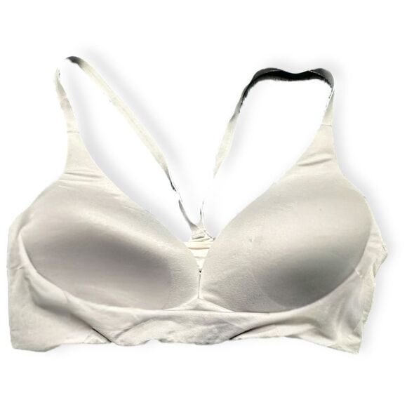 VICTORIA’S SECRET Women’s Cream Nude Lightly Lined Plunge Bra Size 34C - Picture 1 of 3